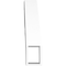 Ekena Millwork 3-in. W x 14-in. D x 14-in. H Valencia Architectural Grade PVC Knee Brace BRCP03X14X14VAL - alternate 3